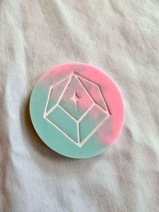 Cotton Candy D2 Logo Coin