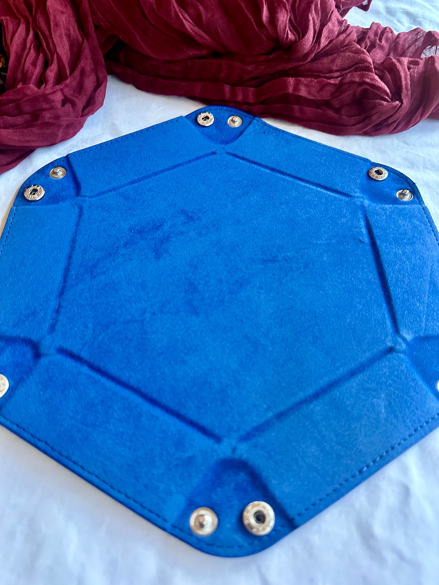 Hexagon Dice Tray- Various colours