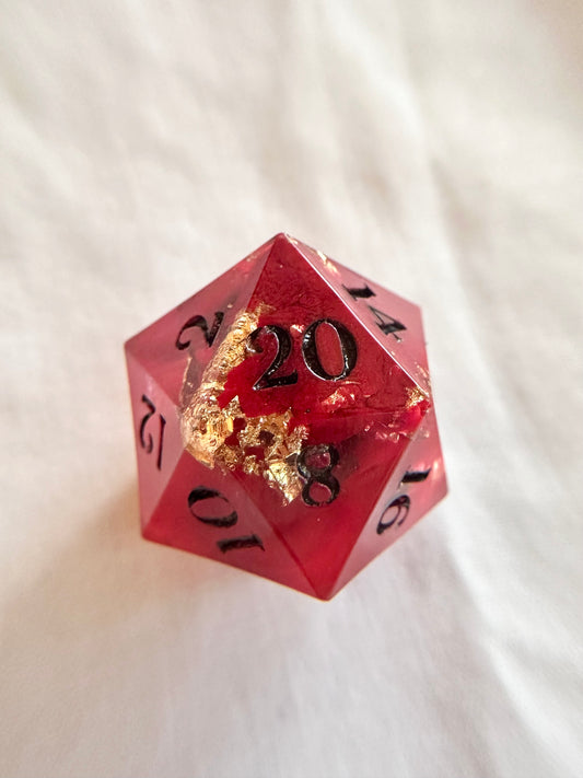 Royal Red Single D20