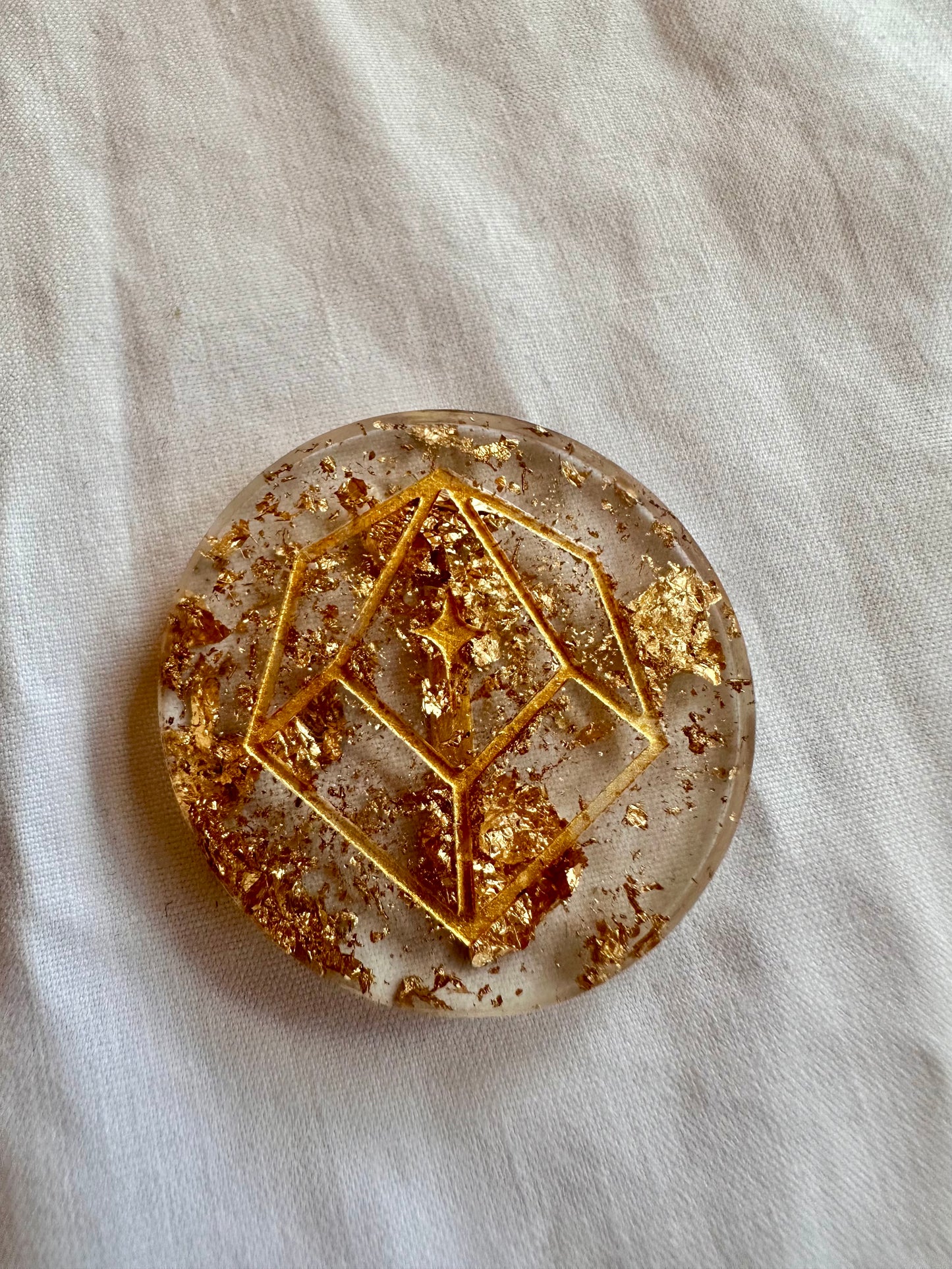 Gilded D2 Logo Coin